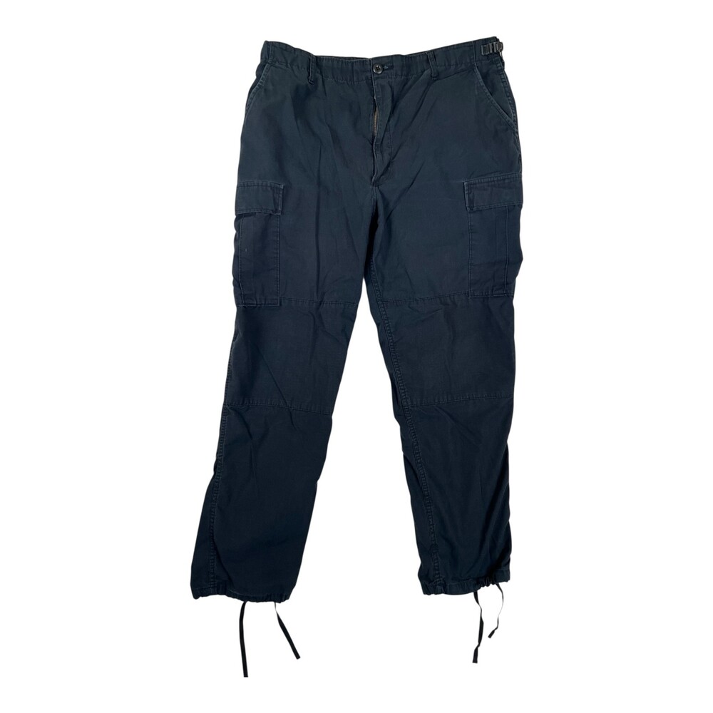 Propper Combat Pants Mens L Regular Tactical Cargo Ripstop Utility Black Faded